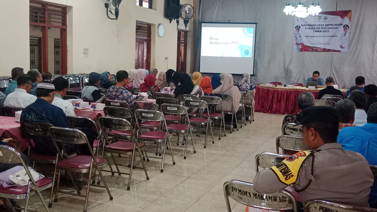 Diseminasi desa anti korupsi
